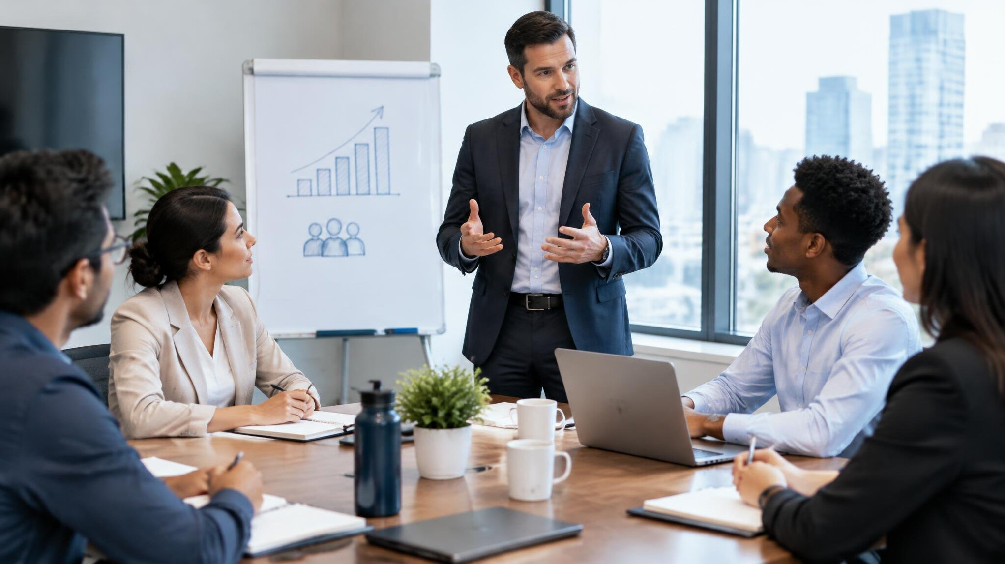 business meeting discussion